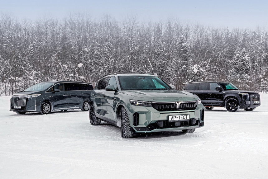 На острова! Зимний выезд на гибридах Rox 01, Voyah Free и Wey 80