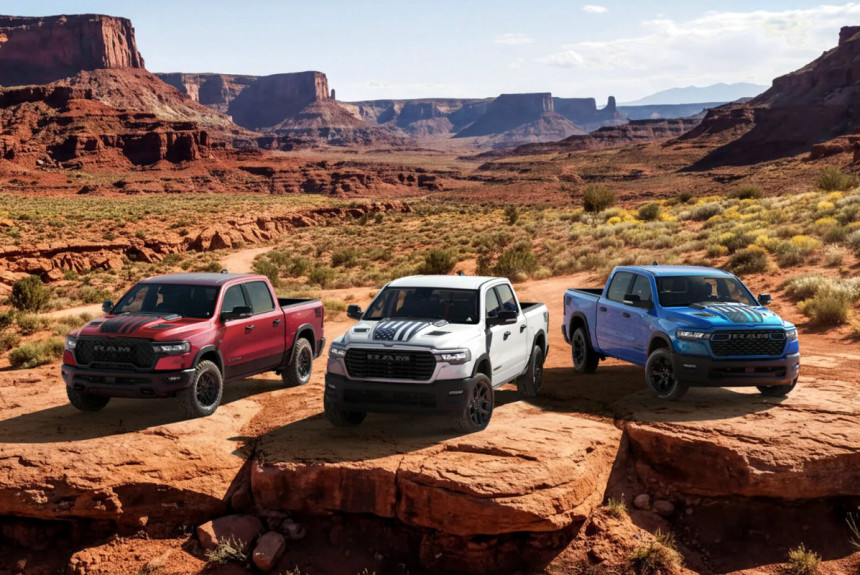 Ram отметит юбилей США спецверсией пикапа 1500