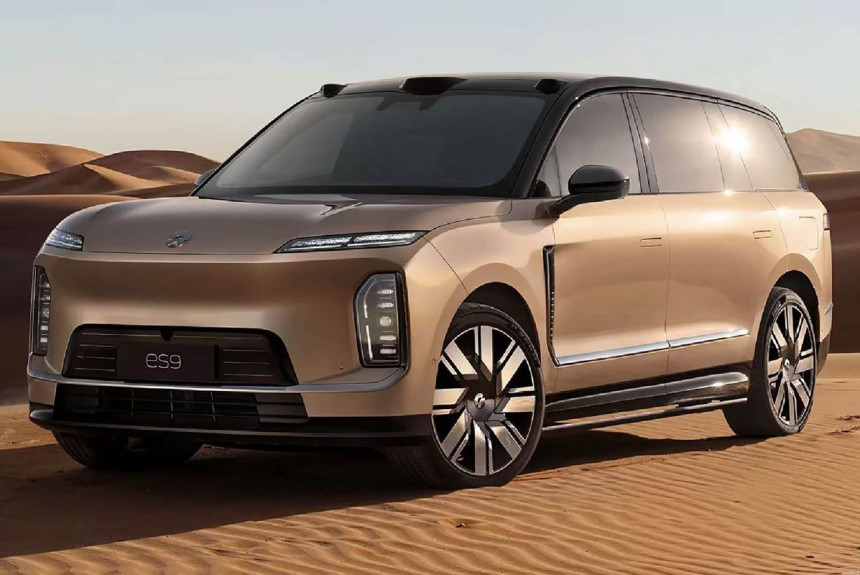 Внешность и салон кроссовера Nio ES9 представлены официально