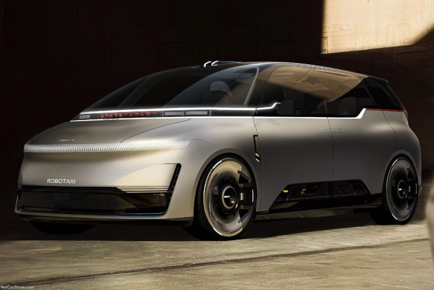 Концепты Geely: роботакси Eva Cab и седан Galaxy Light II