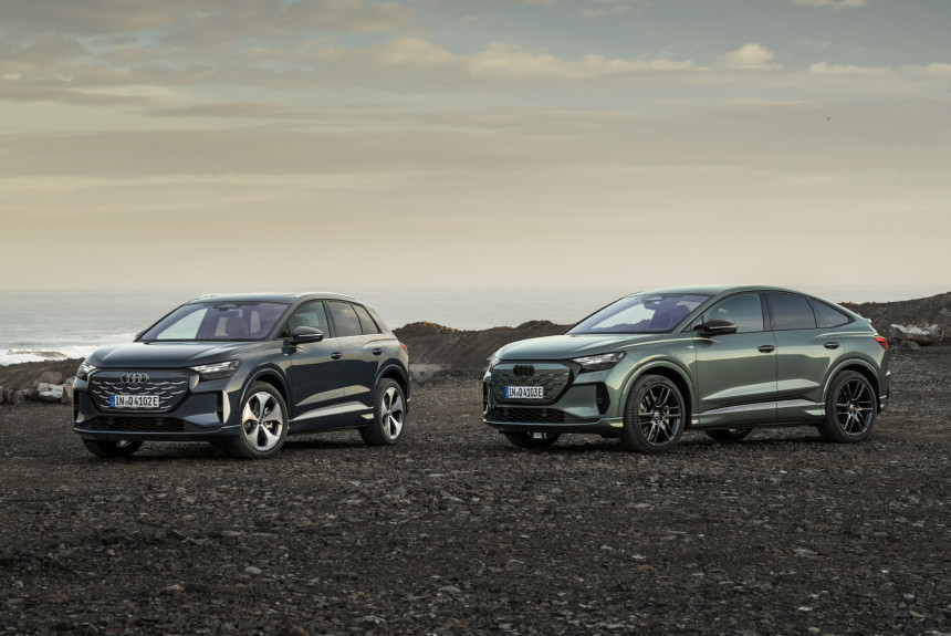 Audi обновила семейство электрокроссоверов Q4 e-tron