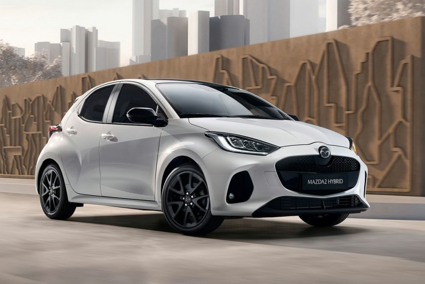 Mazda 2 Hybrid обновилась и вытеснила бензиновую версию из Европы