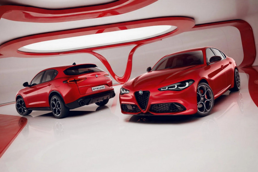 Стандартные Alfa Romeo Giulia и Stelvio породнились с топ-версиями Quadrifoglio