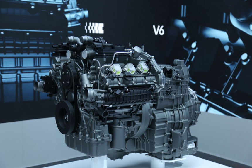 Horse W30: гибридный двигатель V6 от холдинга Geely
