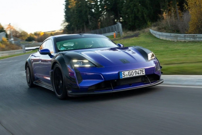 Porsche Taycan Turbo GT MR: новый электрорекорд Нюрбургринга