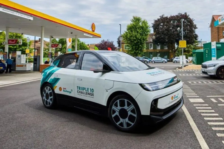 Нефтегазовый гигант Shell показал электромобиль Triple 10 Challenge
