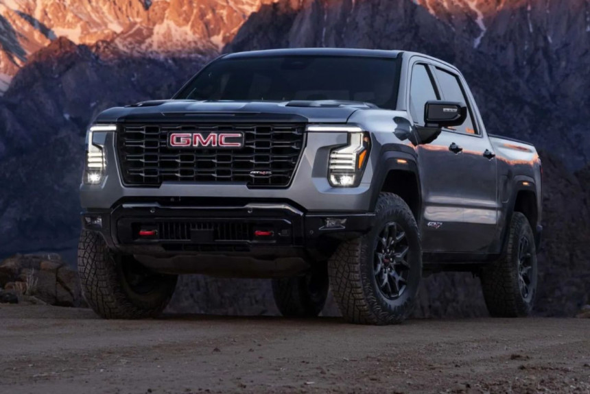 Показан пикап GMC Sierra нового поколения