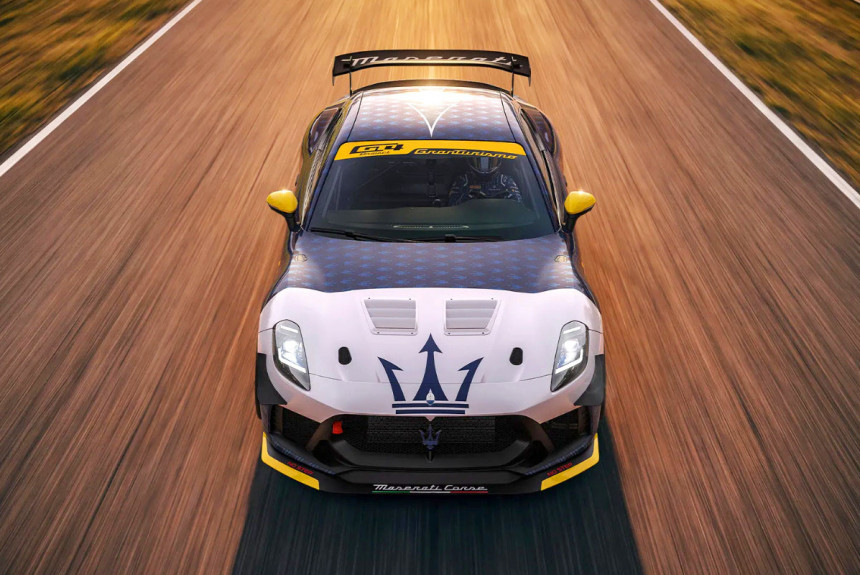 Maserati GranTurismo превратили в гоночное купе GT4