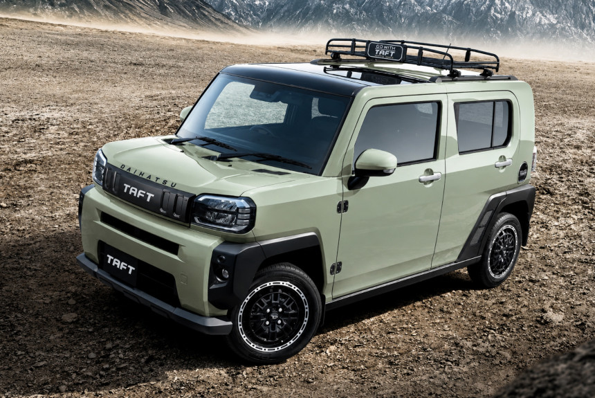 Мини-кроссовер Daihatsu Taft обновился и получил новые версии