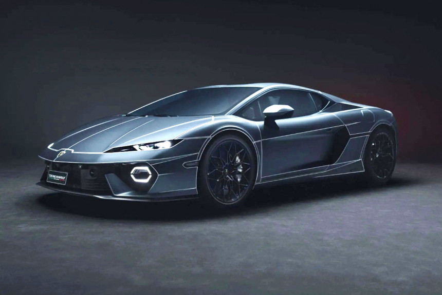 Представлены «нарисованные» Lamborghini Temerario, вдохновленные итальянской модой