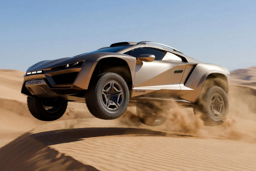 Huracan на стероидах: Rezvani Motors представила внедорожный суперкар Dune
