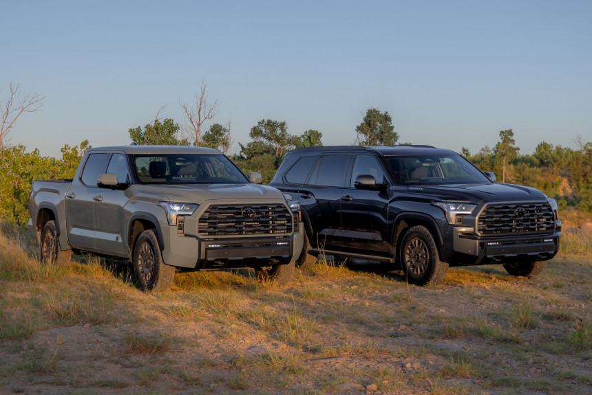 Toyota Tundra и Sequoia обновились и получили новый внедорожный пакет