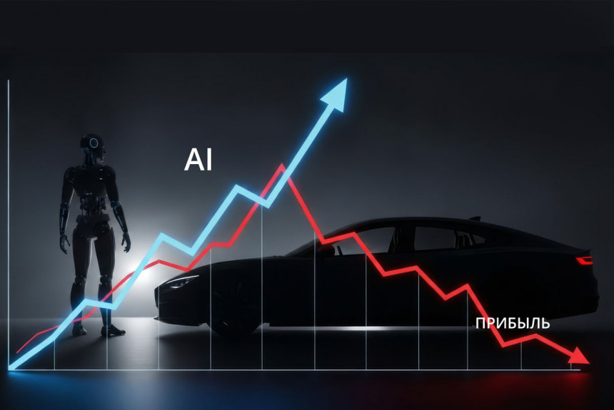 Tesla: рекордная выручка, рекорды AI — и падение акций на четверть