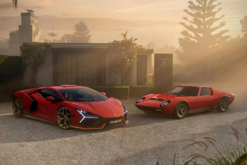 Lamborghini Revuelto Miura 60° отдал дань уважения легендарной модели