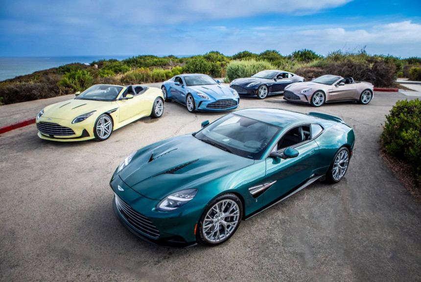 Aston Martin подготовил пять уникальных автомобилей для Америки