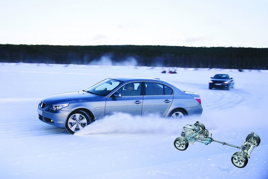Знакомимся с новой трансмиссией xDrive на полноприводной «пятерке» BMW