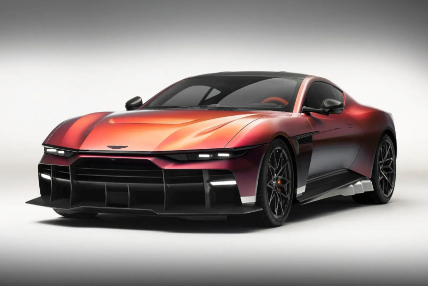 Aston Martin Vanquish превратился в лимитированный суперкар Valen