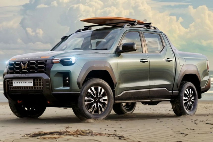 Показан глобальный пикап Mahindra Lifestyler