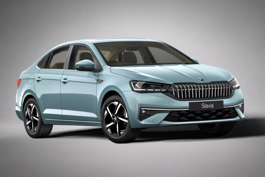 Представлен обновленный седан Skoda Slavia