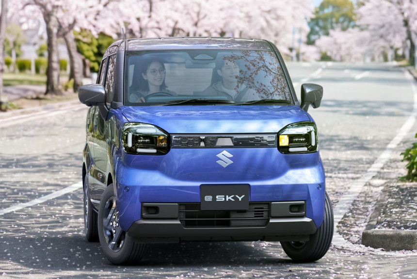 Suzuki e SKY стал первым электрическим кей-каром бренда