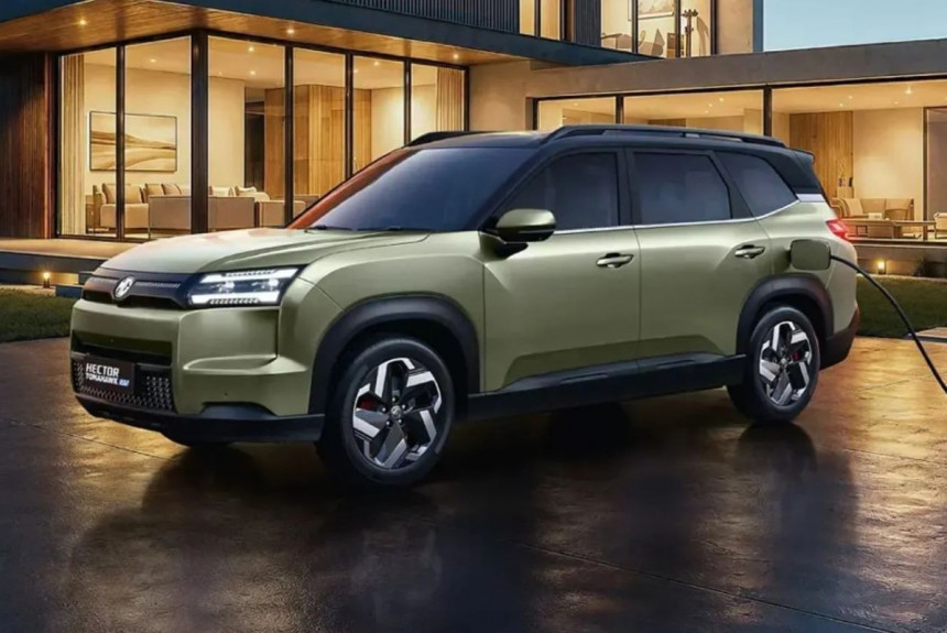 MG Hector Tomahawk представлен в виде гибрида и электрокара