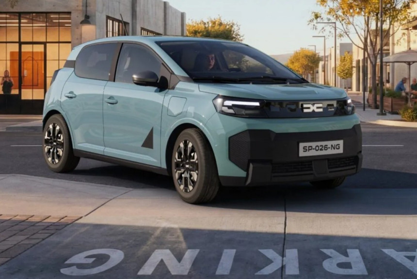 Новая Dacia Spring стала ближайшей родственницей Renault Twingo