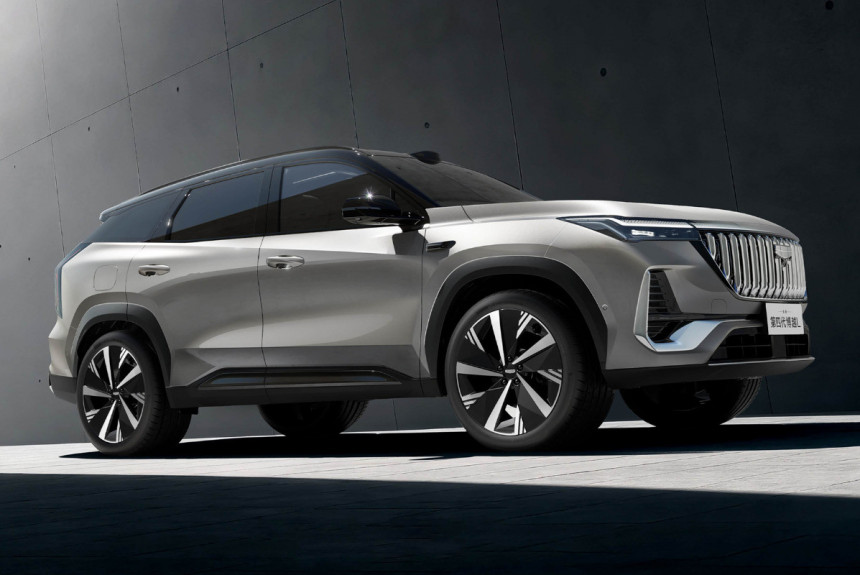 Geely Boyue L (Atlas) повторно обновился в Китае
