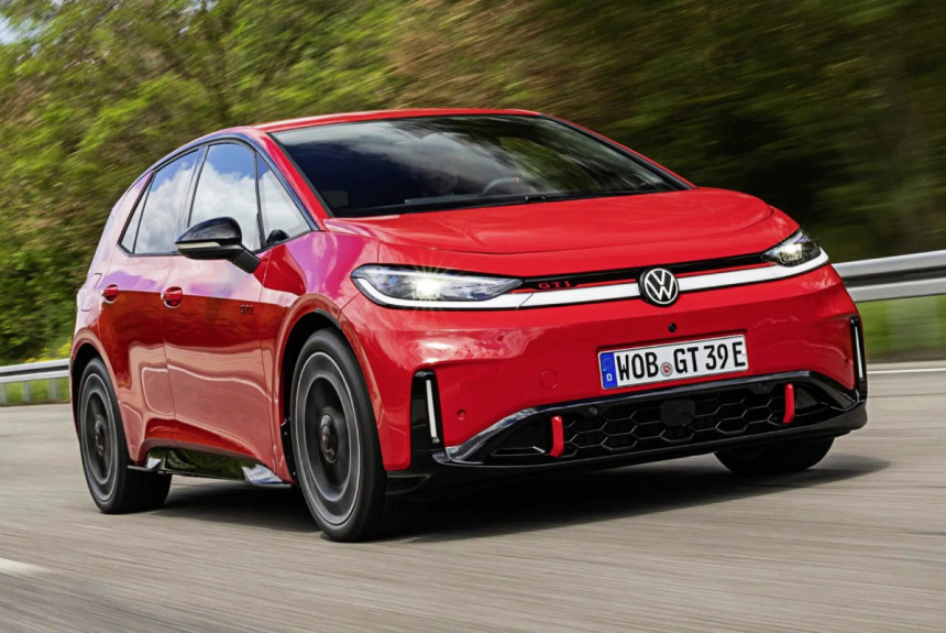Заднеприводный электрохэтч Volkswagen ID.3 GTI: мощнейший джи-ти-ай в истории марки