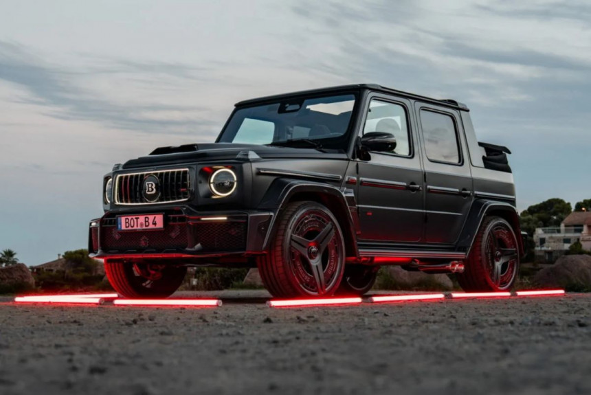 Brabus 900 Rocket Cabrio: безбашенный Гелик