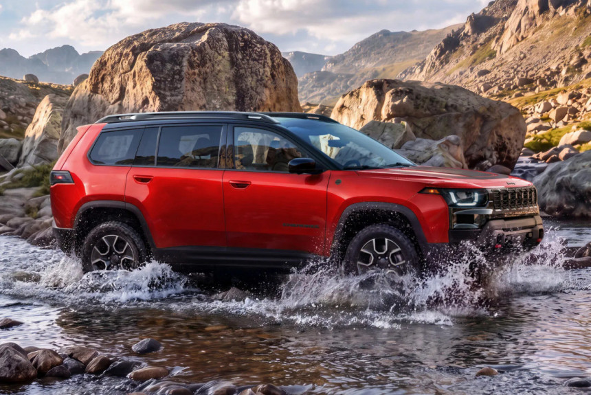 Jeep Cherokee Trailhawk: увеличенный клиренс, «понижайка» и… глянец