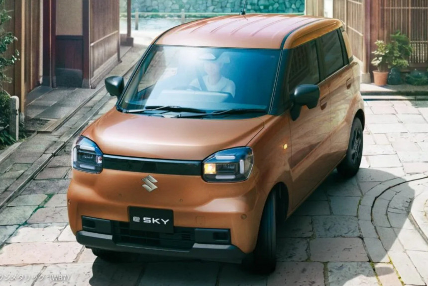 Электрический кей-кар Suzuki eSky: скоро в Японии, затем в Европе