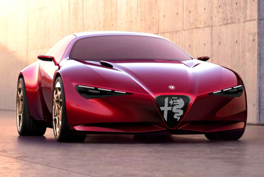 Концепт Alfa Romeo Cuorerosso: новый стиль марки