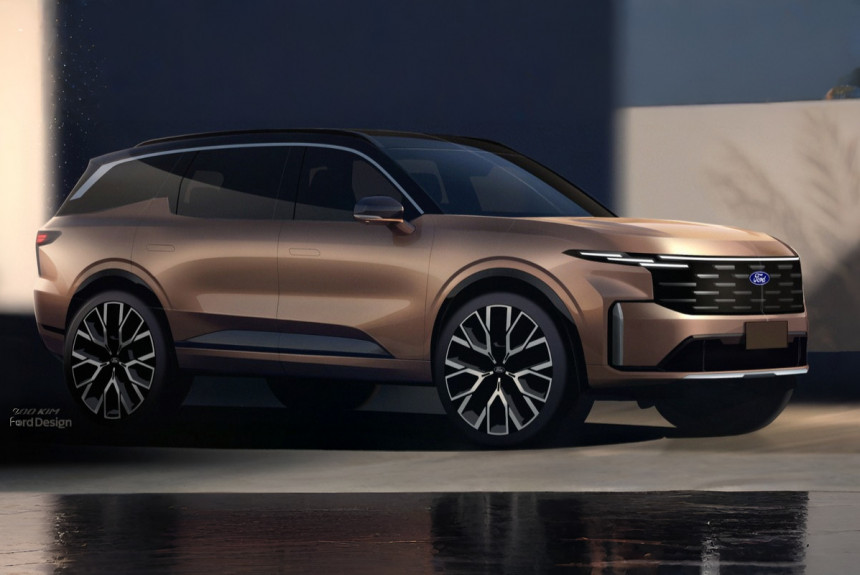 Рестайлинговый Ford Edge L: официальные изображения