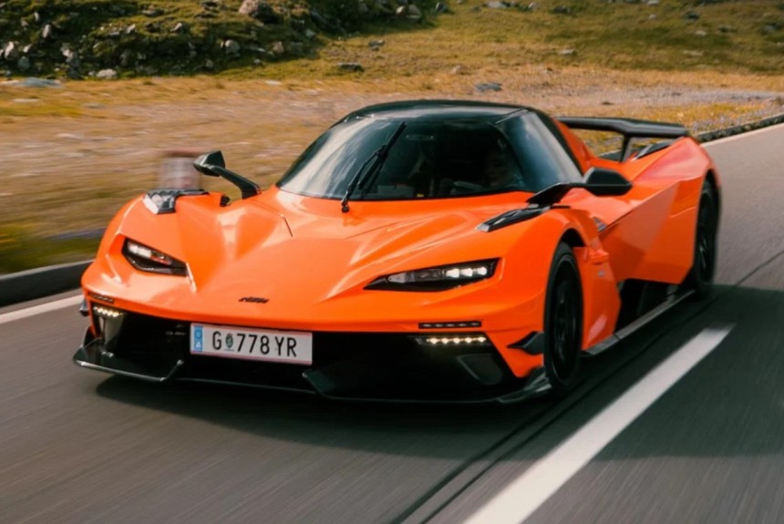 Модернизированный спорткар KTM X-Bow GT-XR: выше мощность и новые опции