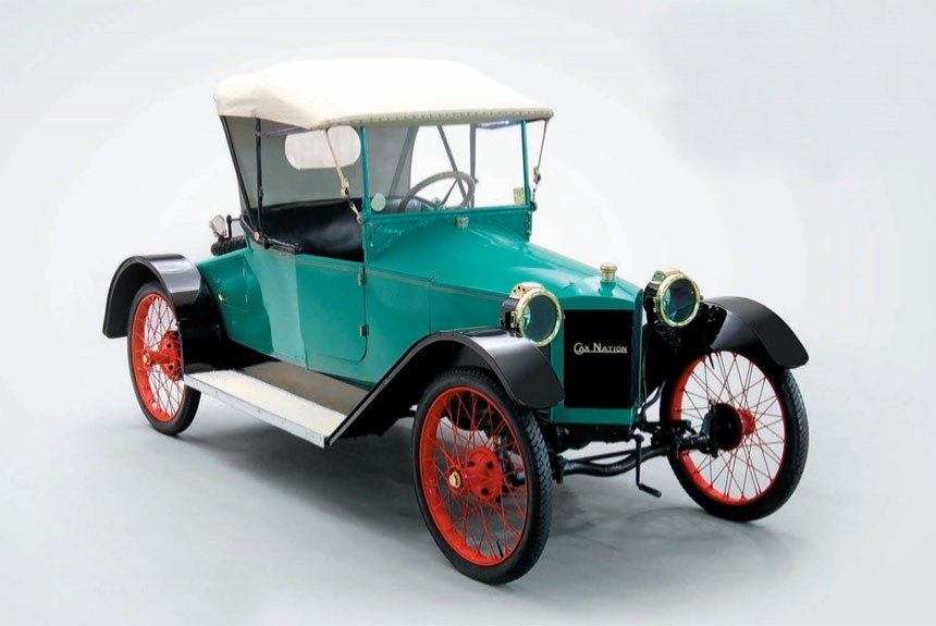 Car-Nation Roadster 1913 года: цветок в качестве названия автомобильной марки?