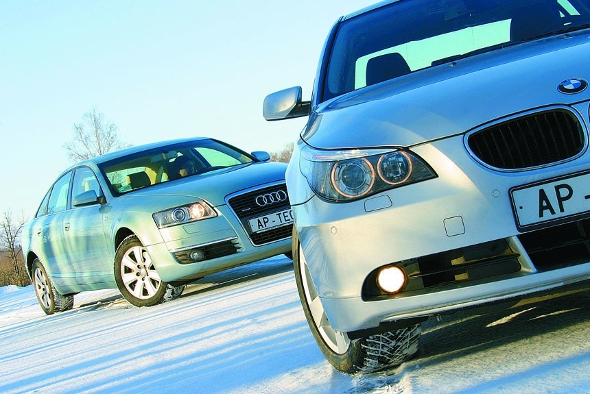 Какая полноприводная трансмиссия лучше — у Audi A6 3.2 quattro или у BMW 525Xi?