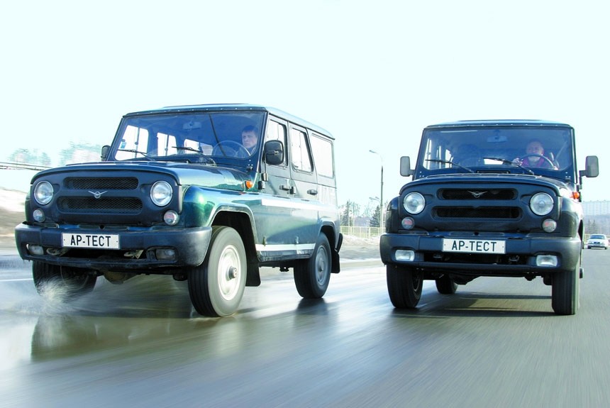 УАЗ начал тестировать внедорожники с дизельными двигателями