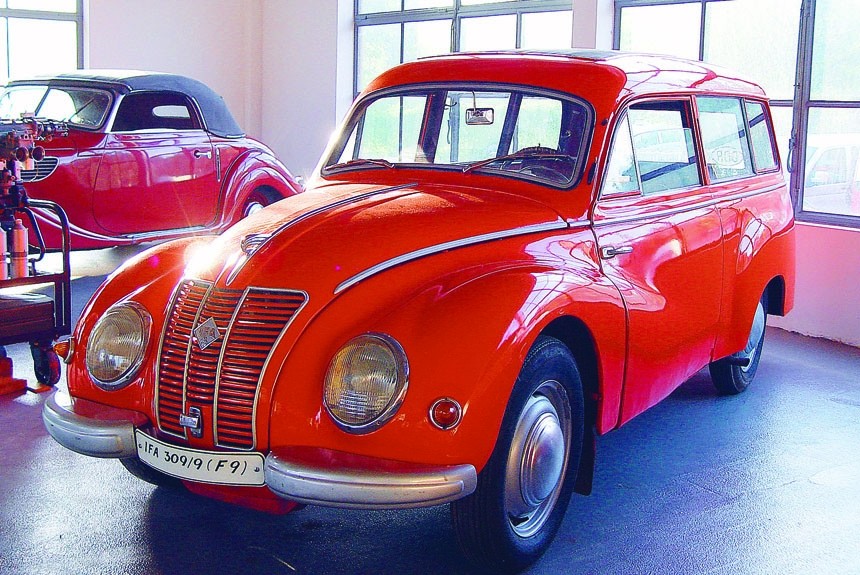 Репортаж из автомобильного музея в Айзенахе
