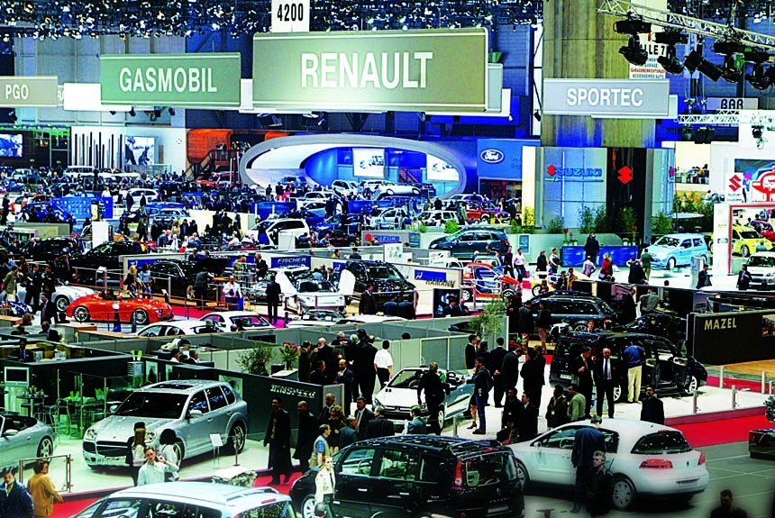 Итоги автомобильного салона в Женеве 2003 года 
