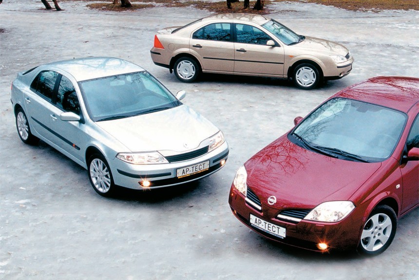 Какая наживка лучше: седаны Nissan Primera, Ford Mondeo и лифтбек Renault Laguna
