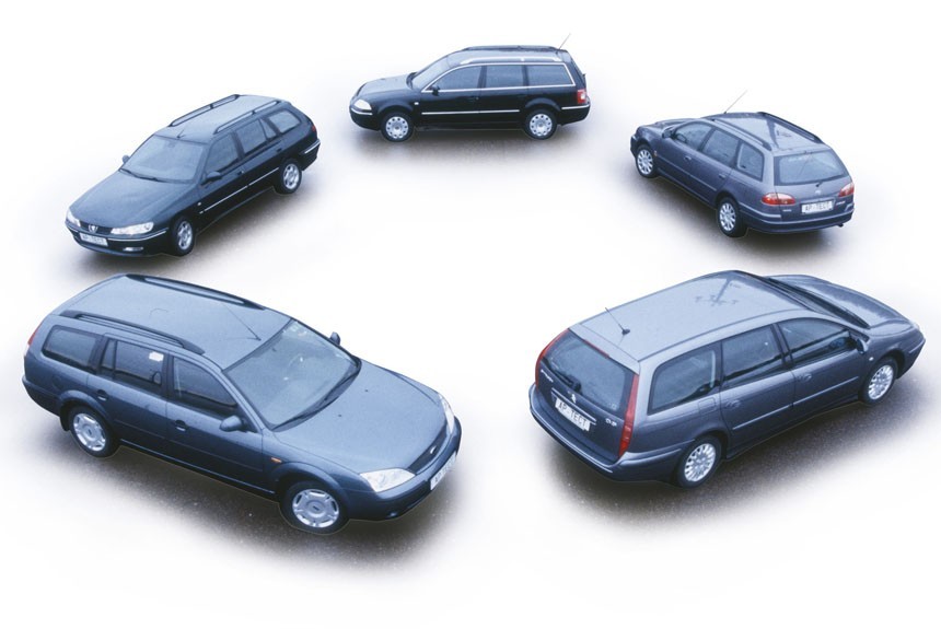Противопоставляем универсалы Citroen C5, Ford Mondeo, Toyota Avensis, Peugeot 406 и Volkswagen Passat