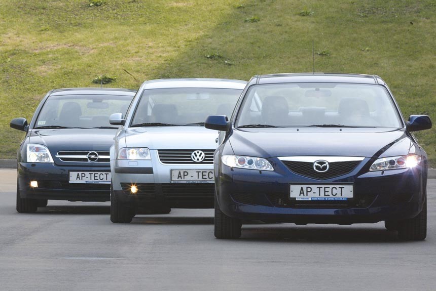 Старый друг лучше новых двух: седаны Mazda 6, Opel Vectra и Volkswagen Passat				