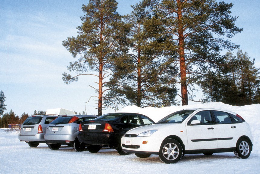 Зимние испытания автомобилей Ford Focus для Российского рынка 