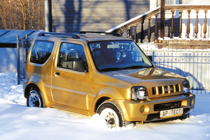Желтая узкоколейка: внедорожник Suzuki Jimny