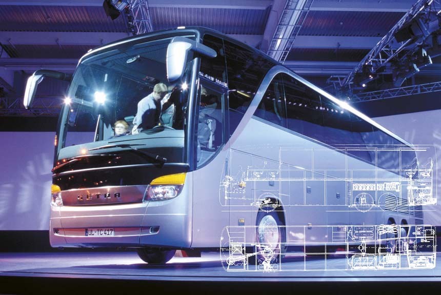 Лайнер: автобус  Setra TopClass 400