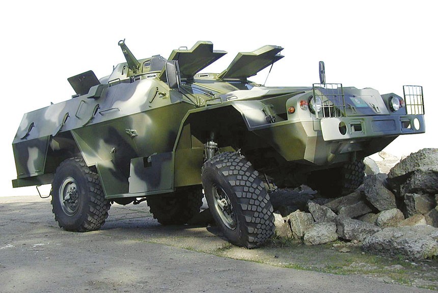 Бронированная Пограничная Машина: бронеавтомобиль БПМ-97 