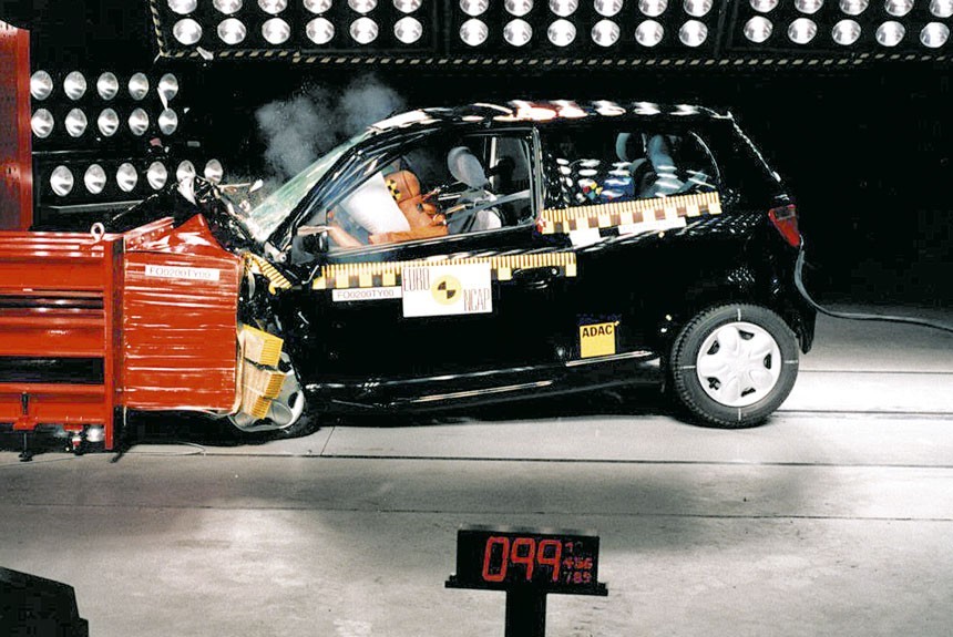 Краш-тесты EuroNCAP 2000 года
