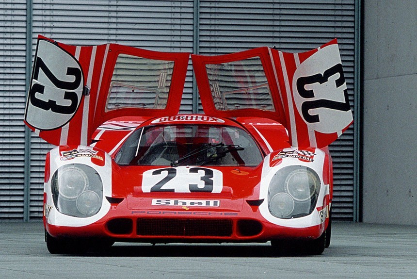 История автомобиля Porsche 917