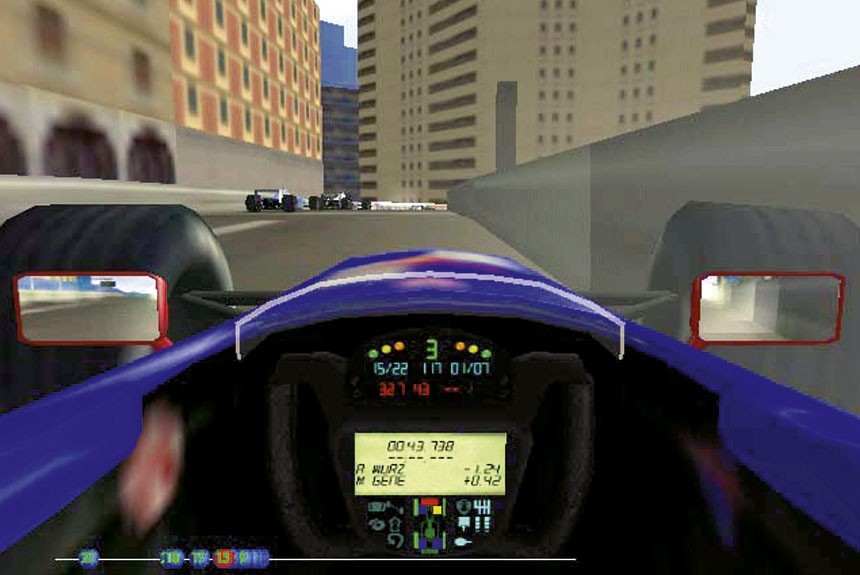 Обзор компьютерных симуляторов гонок Формулы-1 и NASCAR