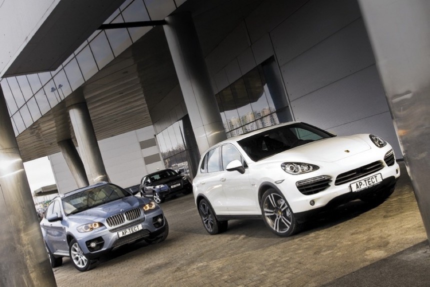 BMW ActiveHybrid Х6, Porsche Cayenne S Hybrid или Audi Q7 4.2 TDI?